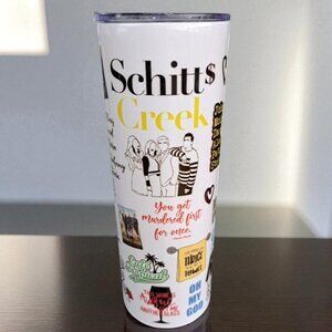 Schitt's Creek Tumbler 20 oz. Stainless Steel with lid